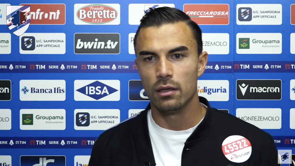 Audero: «Usciamo da questa situazione da uomini veri» - VIDEO 1 Schermata 2022 10 17 alle 22.30.53