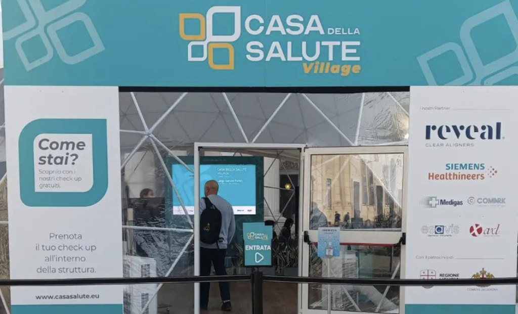 Casa della Salute Village: Sampdoria presente. Le immagini 1 Schermata 2022 10 21 alle 13.42.48
