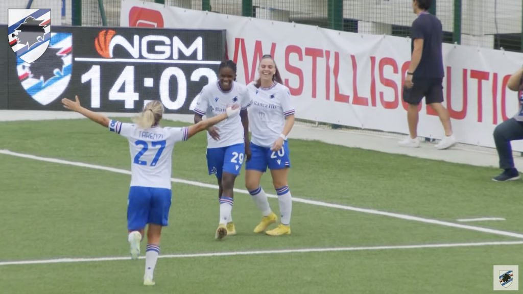 Sampdoria-Sassuolo Women, occhio allo svantaggio... per entrambe! 1 Schermata 2022 10 23 alle 19.45.53