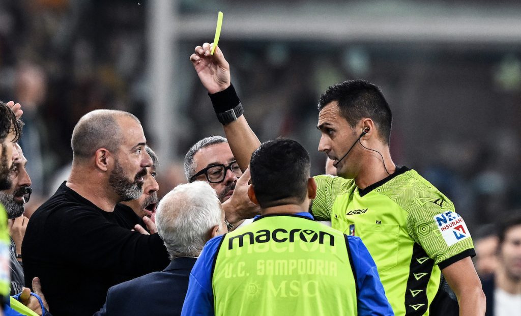 Stankovic: «Ammonizione? Non ho detto brutte parole» 1 Stankovic Di Bello CM16049