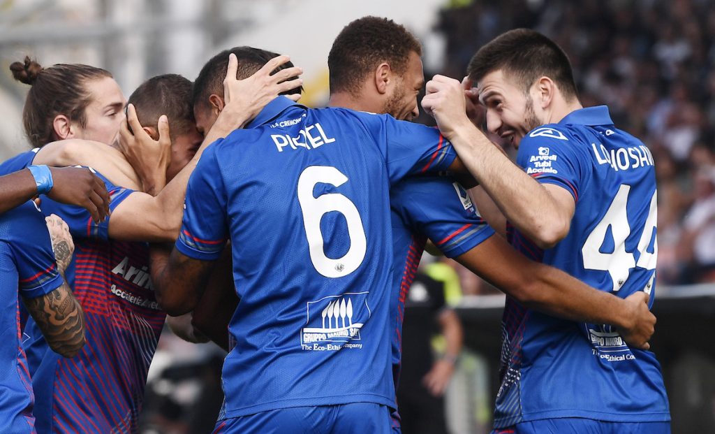 Allenamento Cremonese: tre dubbi in vista della Sampdoria 1 esult gol Dressers TEO 8378
