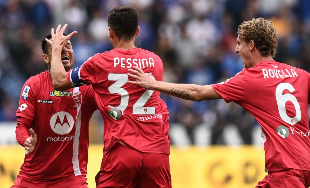 Highlights Sampdoria-Monza: tutti i gol del match - VIDEO 1 esult gol Pessina PAP 8295