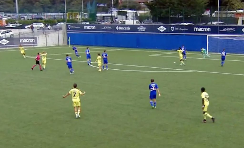 Sampdoria-Udinese Primavera 0-1: Guessand gela i blucerchiati 1 primavera