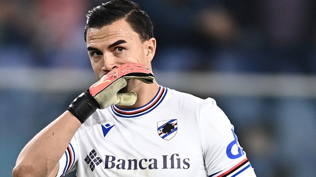 Sampdoria Como Coppa Italia: la prima di Audero, da avversario, al Ferraris 1 emil audero