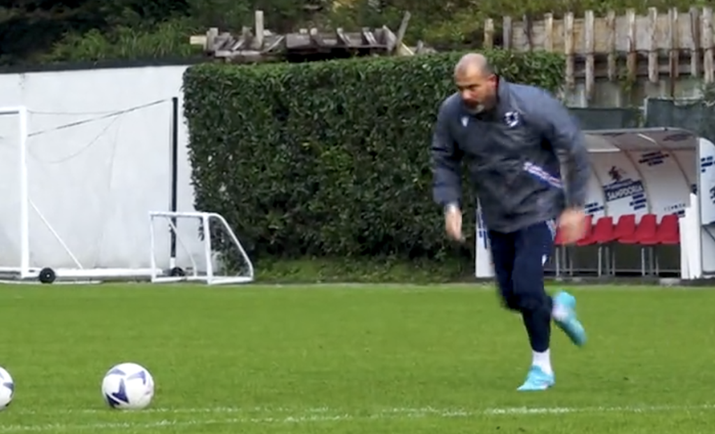 Stankovic vs Sakic: sfida di punizioni a Bogliasco! - VIDEO 1 Schermata 2022 11 03 alle 17.19.52