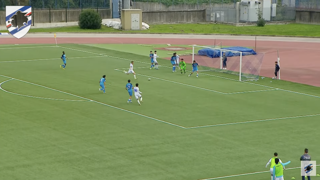 Highlights Napoli-Sampdoria Primavera: le azioni salienti del match - VIDEO 1 Schermata 2022 11 13 alle 17.02.34