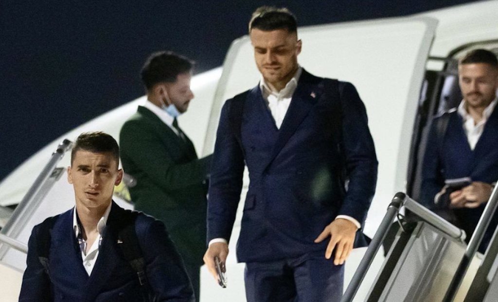 Mondiali 2022: la Serbia di Djuricic è sbarcata in Qatar - FOTO 1 Schermata 2022 11 22 alle 15.54.07