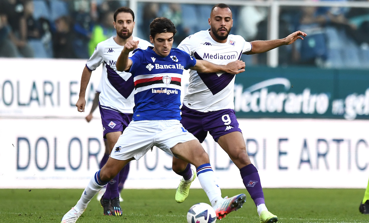 Cronaca Sampdoria-Fiorentina