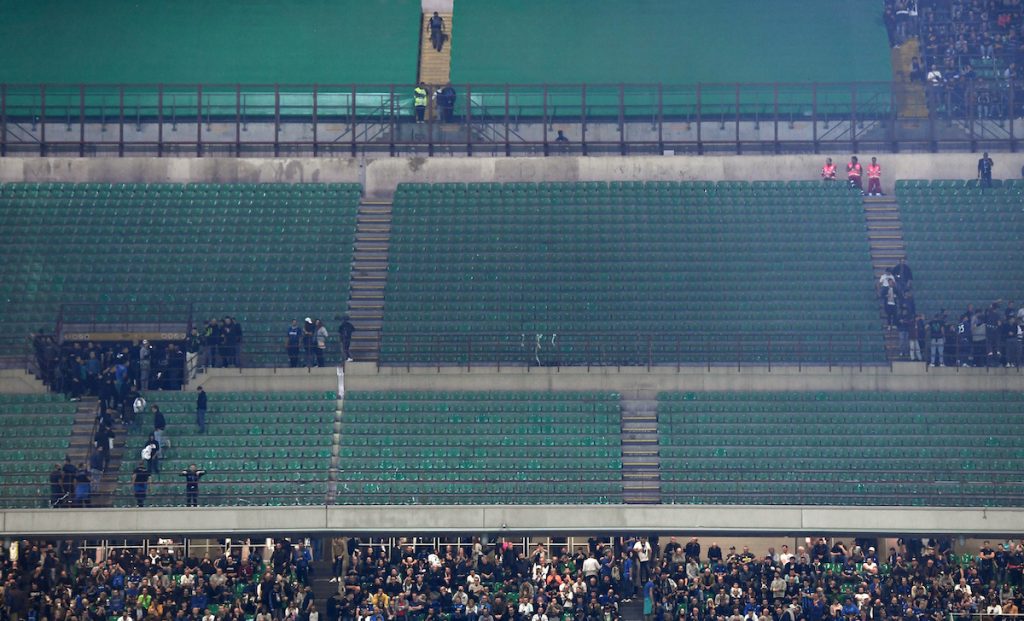 Caos Inter-Sampdoria: individuati gli ultras responsabili 1 curva Inter MG5 8543
