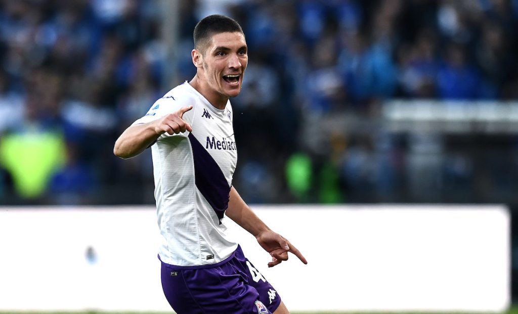Fiorentina-Sampdoria, Milenkovic: «Ora la parte più importante della stagione» 1 esult gol Milenkovic MP1 9166