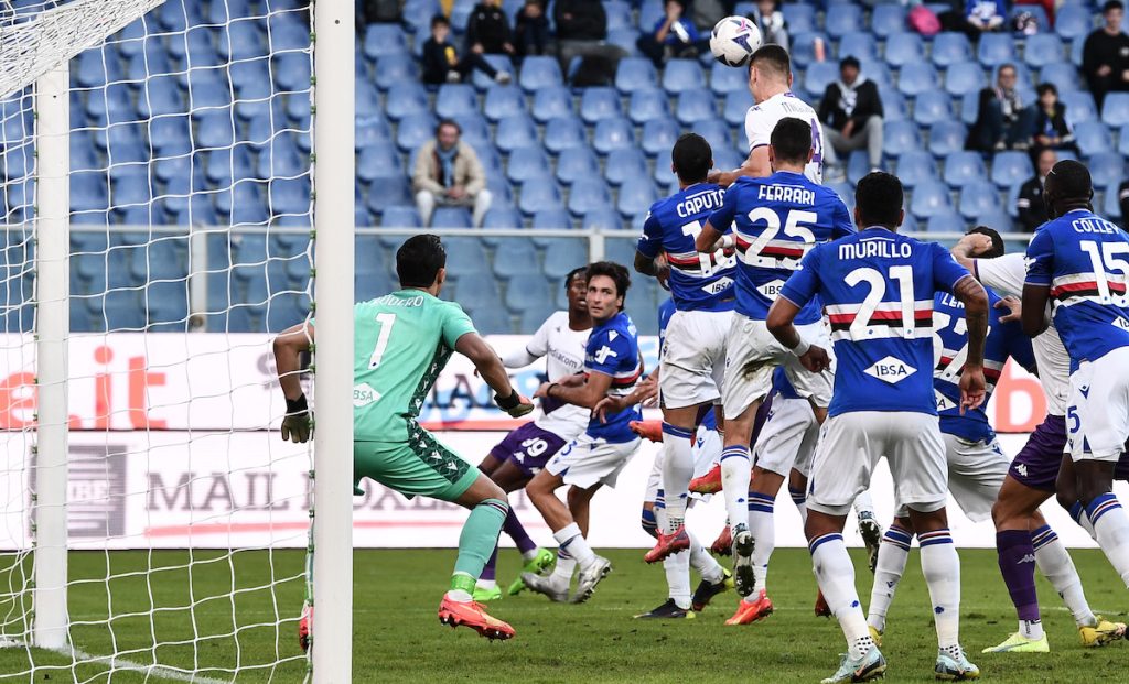 Sampdoria in vantaggio per pochi minuti: il dato tragico in Serie A 1 gol Milenkovic MP2 2933