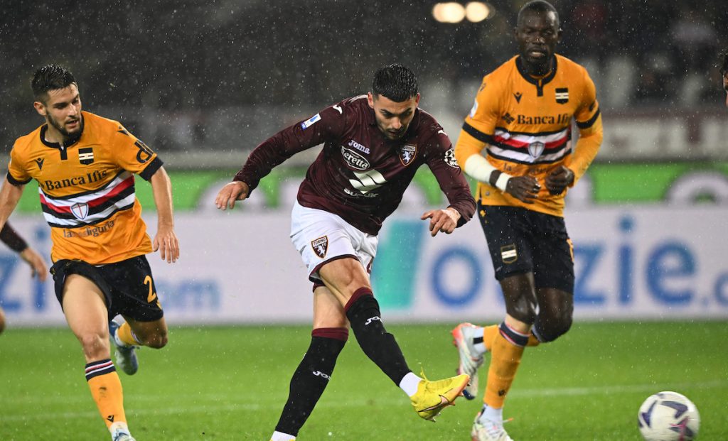 Pronostico Sampdoria-Torino: le quote del match di Serie A 1 gol Radonjic CM1 1529 1