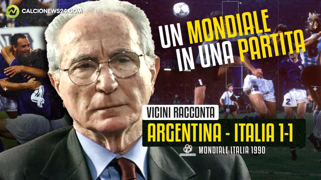 Vicini racconta Italia-Argentina '90: «Amarezza per la mancata finale» - VIDEO 1 423d049b 928a 4a7d a331 c2475ecf32cd