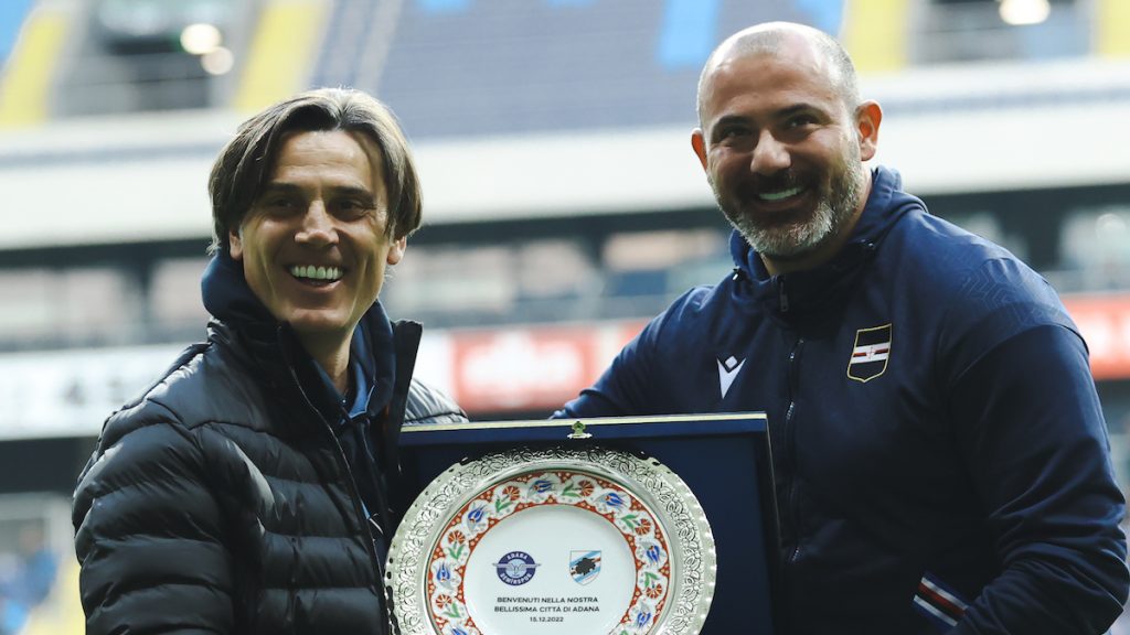 Adana-Sampdoria: il saluto di Montella e l'incontro con Stankovic - VIDEO 1 FkBvlKCWQAIt1w