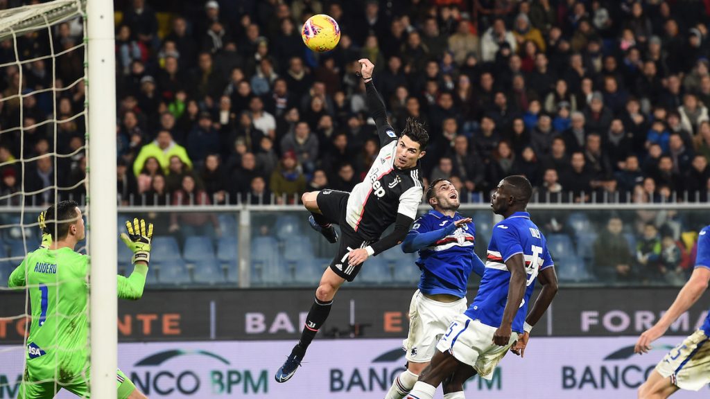 Cristiano ronaldo sampdoria juventus