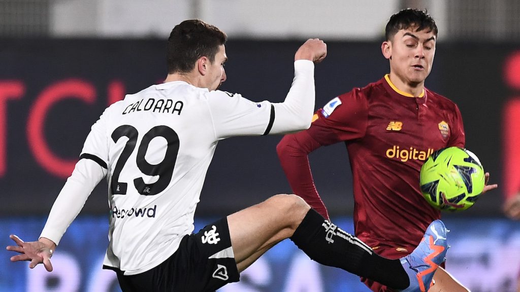 Lotta salvezza Serie A: il Sassuolo rosicchia un punto, Spezia fermato 1 Dybala Caldara MP1 0702