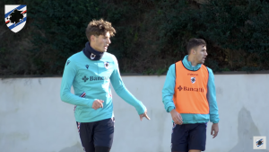 Allenamento Sampdoria: gruppo quasi al completo, un blucerchiato a parte