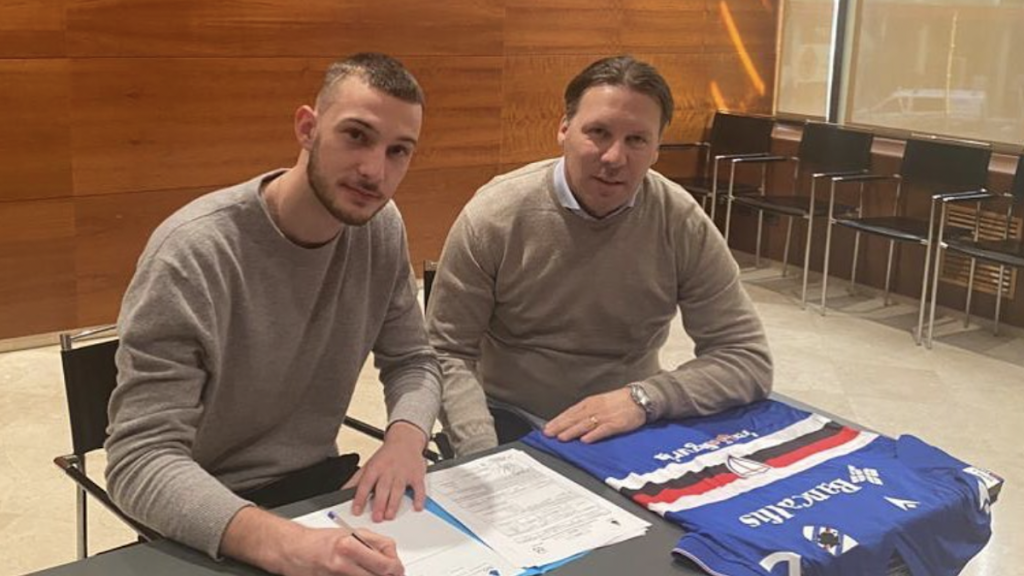 Ag. Turk: «Buona fortuna con la maglia della Sampdoria» 📸 1 Schermata 2023 01 13 alle 17.35.06