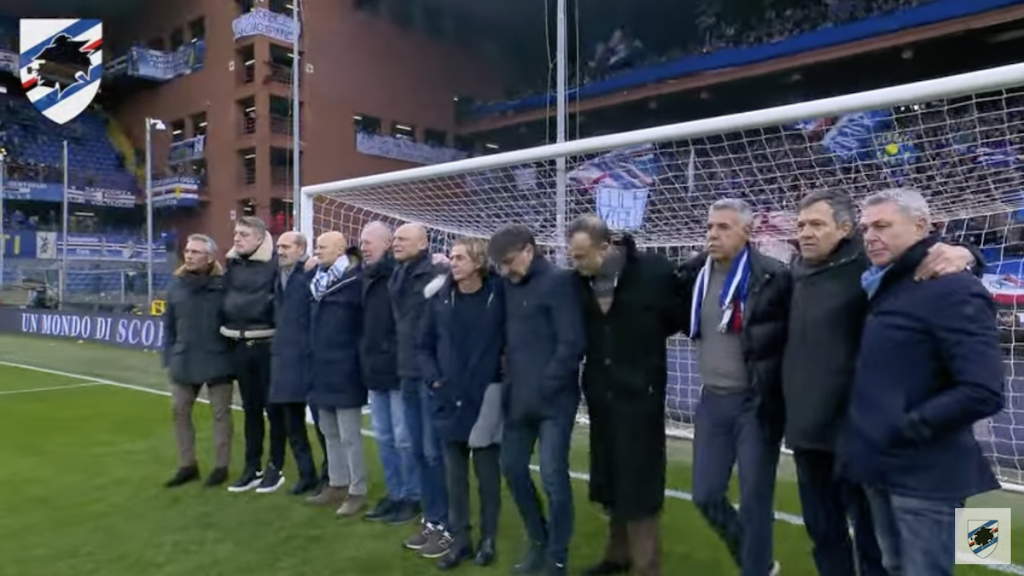 Addio a Gianluca Vialli: il tributo da brividi della Sampdoria 🎥 1 Schermata 2023 01 22 alle 19.41.26