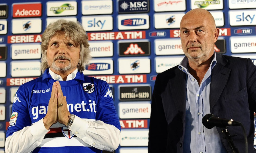 «La Sampdoria está enojada y devastada.  Ferrero Garrone?  Desordenado”
