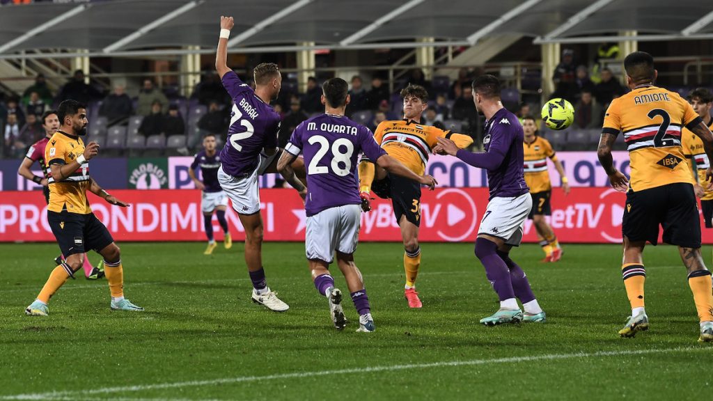 L'ex tecnico avvisa la Sampdoria: «La Fiorentina è una buona squadra, con un grande allenatore» 1 gol Barak MP2 4020
