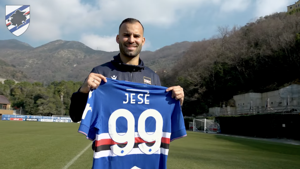 Jesé Rodriguez: «Nessun dubbio sulla Sampdoria. Lottiamo per la Serie A» - VIDEO 1 Schermata 2023 02 14 alle 17.10.28