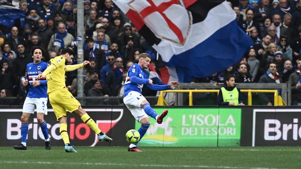 Highlights Sampdoria-Bologna: tutti i gol del match - VIDEO 1 gol Soriano MG0 2624