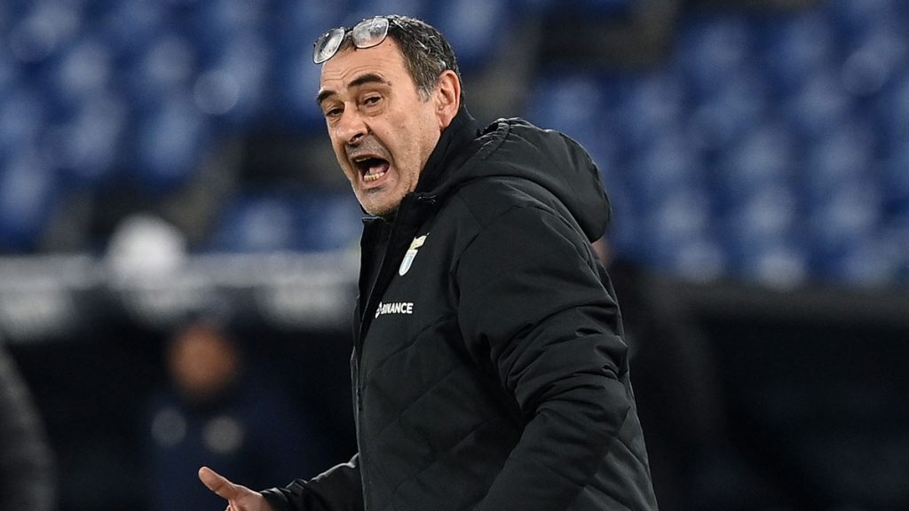Lazio, Sarri: «Siamo stati tosti. Sampdoria mai messa sotto da nessuno» 1 maurizio sarri