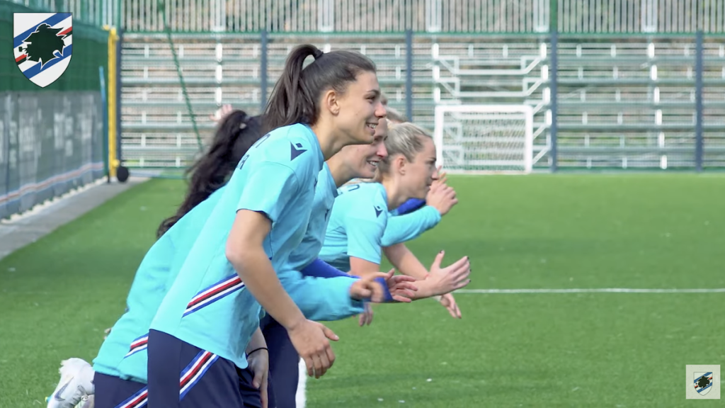 Sampdoria Women, Benoit torna in palestra per proseguire gli allenamenti - FOTO 1 sampdoria women