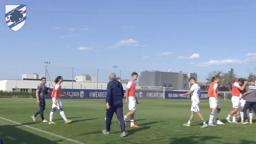 Highlights Bologna-Sampdoria Primavera: tutti i gol del match - VIDEO 1 Schermata 2023 04 23 alle 19.59.08
