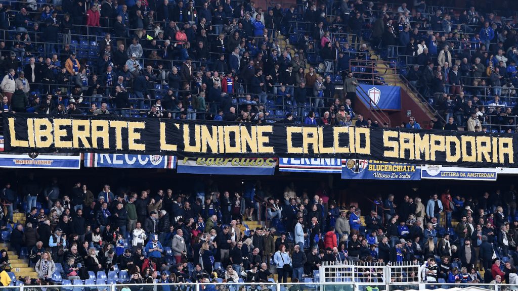 «Giù le mani dalla Sampdoria». La protesta del club blucerchiato 1 sampdoria