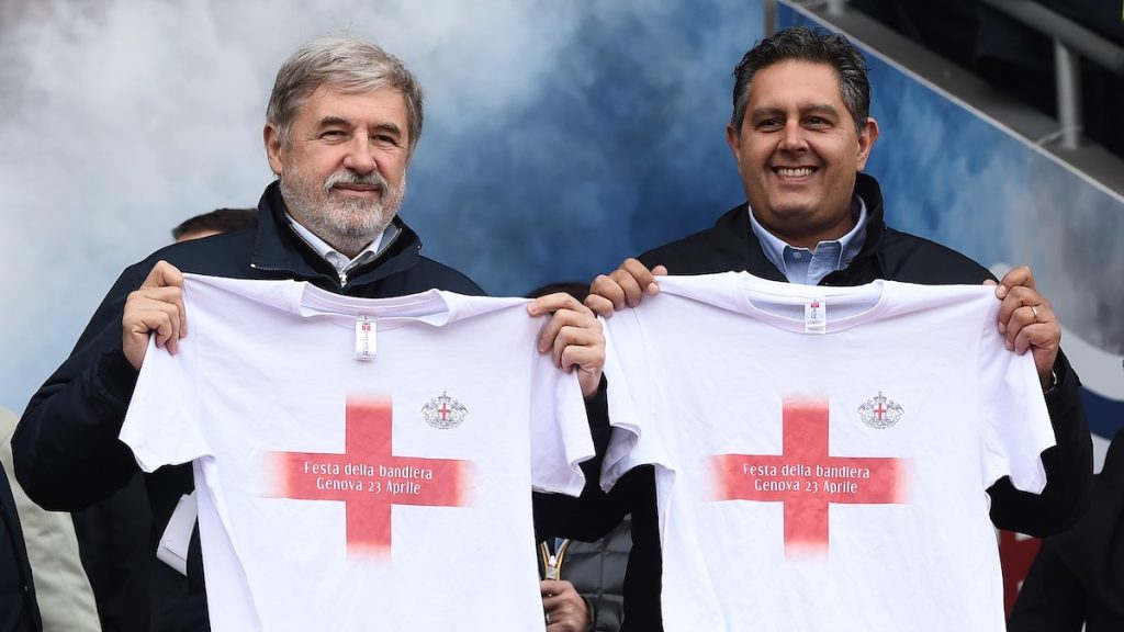 Bucci e Toti: «Sampdoria realtà importante. Monitoriamo la situazione» 1 Bucci Toti MG3 4755