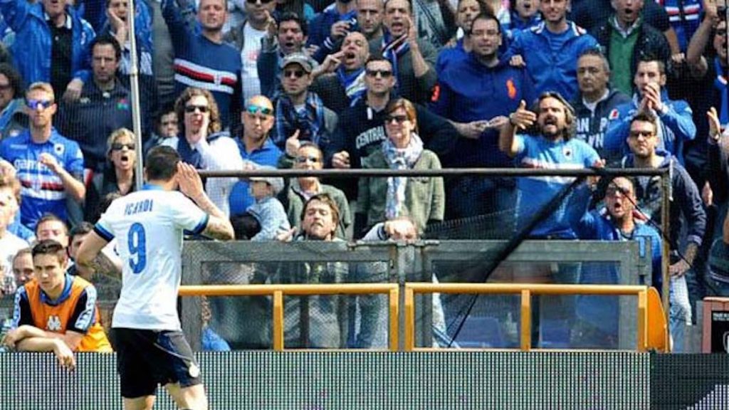 Amione in difesa della Sampdoria come Costa: il precedente Icardi al Ferraris 1 Sampdoria Inter Icardi