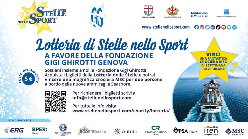 Stelle nello Sport: donati oltre 40mila euro alla Fondazione Gigi Ghirotti 1 stelle nello sport