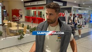 SN24 – Borini atterrato a Genova: «Sono carico per la Sampdoria» – VIDEO