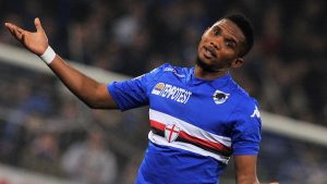 Sampdoria, 10 anni fa i blucerchiati superarono 2-0 il Cagliari grazie al primo gol di Samuel Eto’o a Genova – VIDEO