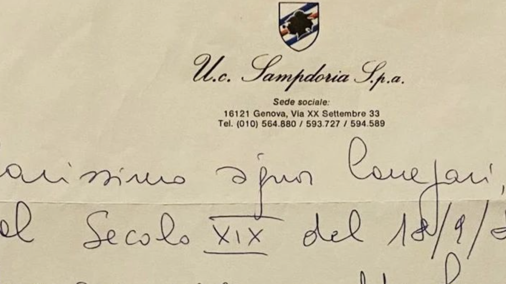 Sampdoria a Livigno: l'Hotel Paradiso saluta i blucerchiati con la lettera di Borea 1 sampdoria