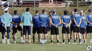 Allenamento Sampdoria, oggi è in programma la ripresa verso la Ternana