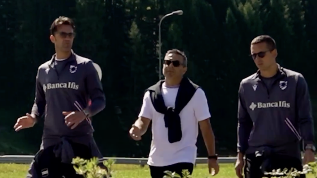 Radrizzani in ritiro: la prima giornata a Livigno del patron della Sampdoria - VIDEO 1 andrea radrizzani