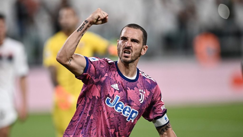 Bonucci: «Ecco cosa mi auguro per Pirlo alla Sampdoria» 1 esult gol Bonucci MG0 1789