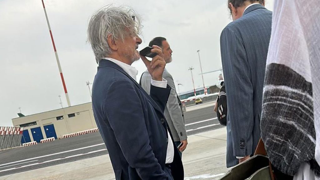 Ferrero non si trattiene: «Stavamo andando alla grande. Poi i Rizzo sono stati malconsigliati e sono iniziate le pallonate» 1 ferreroareoporto