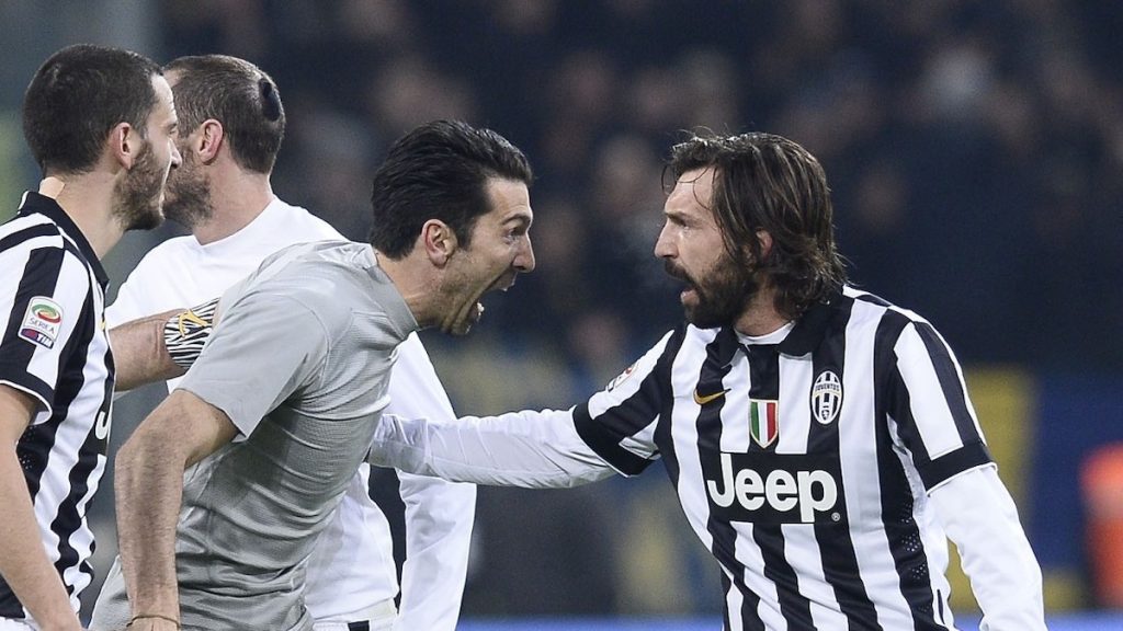 Buffon: «Spero di non far rimpiangere troppo Riva e Vialli» 1 andrea pirlo