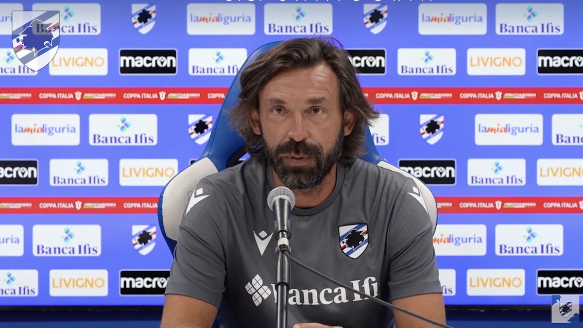 Andrea Pirlo será técnico da Sampdoria na Serie B italiana - Folha PE