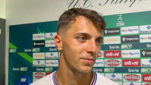 SN24 – Giordano: «Sampdoria emozione indescrivibile. Ho dato tutto per convincere Pirlo»