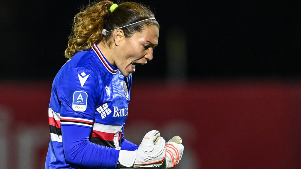 Sampdoria Women, Tampieri non molla il colpo: pronta per Napoli - FOTO 1 tampieri 2