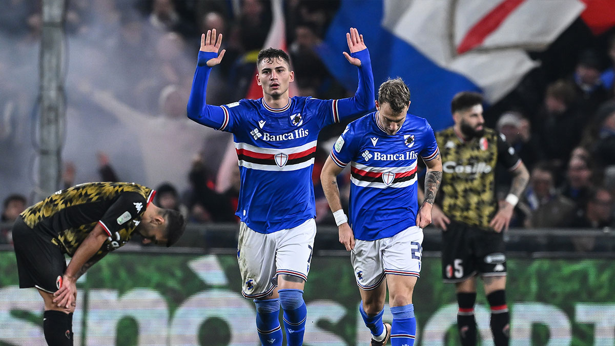 esposito sampdoria bari gol