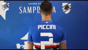 Sampdoria, il post social di Cristiano Piccini dopo il workout in palestra