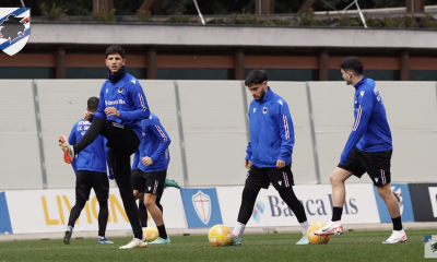 allenamento sampdoria