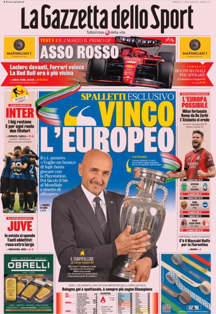 la gazzetta dello sport