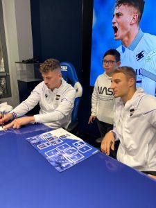 Sampdoria, De Luca ed Esposito al SampCity: tifosi in delirio – VIDEO